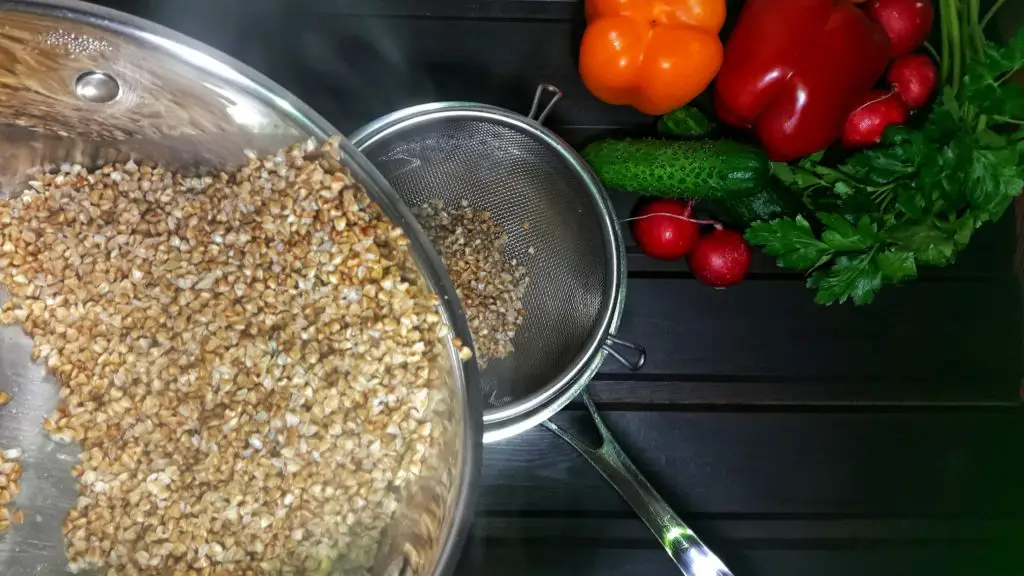 étape six comment faire bouillir le sarrasin