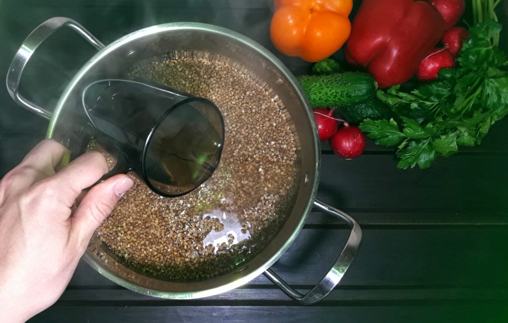 étape deux comment faire bouillir le sarrasin