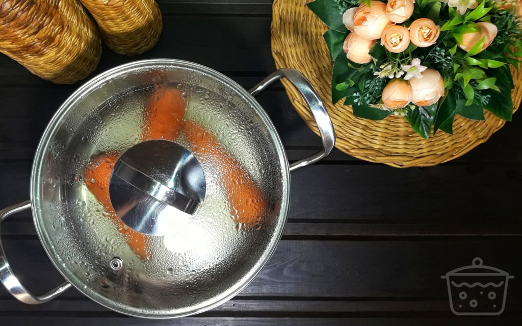 faire bouillir les carottes