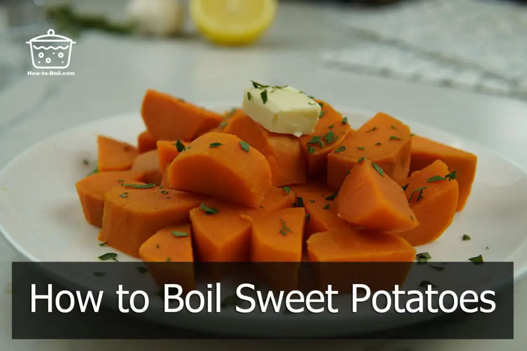 Comment faire bouillir les patates douces