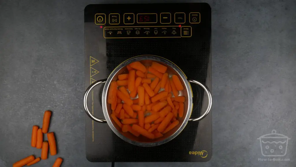 carottes dans la poêle